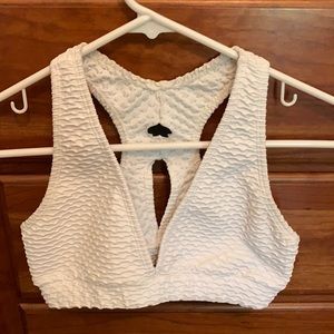 Booty by Brabants deep v croco bra top